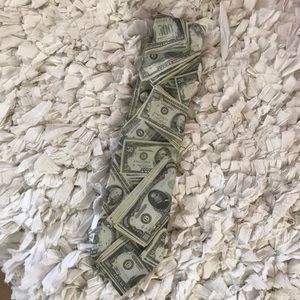 Money Necktie Green Dollars Men’s Tie